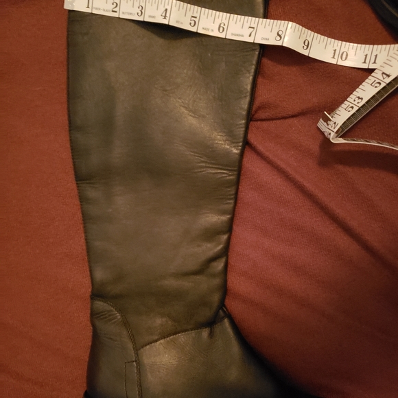 Steve Madden Alara Black Tall Riding Boots Sz 8 - Picture 7 of 9